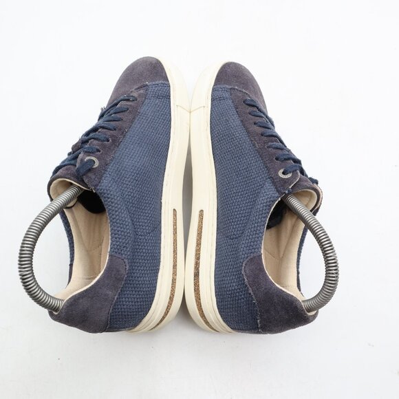 Birkenstock Bend Women's EU Size 37 Low Navy Suede Sneakers Lace Up - Picture 6 of 10